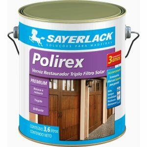 Verniz Triplo Filtro Mogno 3,6L Polirex Brilhante Sayerlack