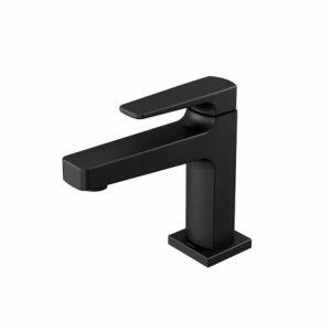 Torneira de Lavatório para Banheiro Lift Ônix Preto Fosco 1/2" Docol