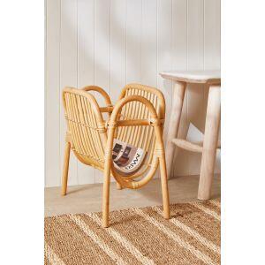 Porta Revistas Natural Rattan 41,5x45x28cm Mart Collection