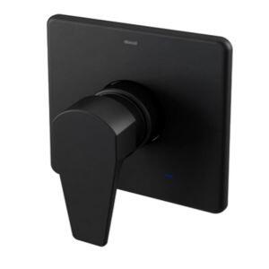 Acabamento Monocomando para Chuveiro e Ducha Higiênica Lift Onix 1/2" Preto Fosco Docol