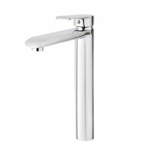 Torneira Misturador Monocomando para Banheiro de Mesa Bica Alta 1/2" Maré Cromado Addra