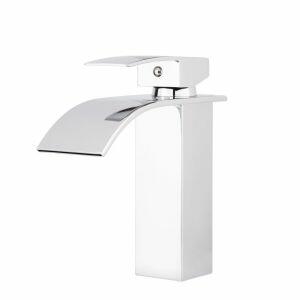 Torneira Misturador Monocomando para Banheiro de Mesa Bica Baixa 1/2 Bica Cromado Addra