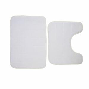 Tapete de Banheiro 40x60x1,2cm Branco Casa&ideia