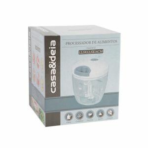 Processador de Alimentos Manual 900 ml Transparente Casa&Ideia