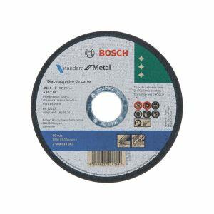 Disco de Corte 115x1,00 STD Metal Inox Preto Bosch
