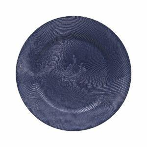 Sousplat Galles Flat Marinho 33cm Copa & Cia