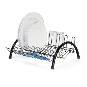 Escorredor de Louça 14 Pratos Evolution Black Arthi