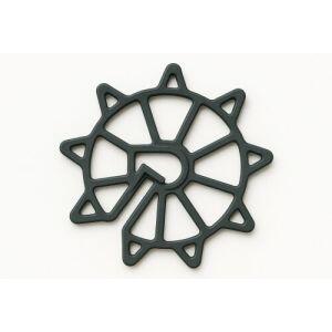 Espaçador Circular Universal 20mm Preto 3Z Injetados
