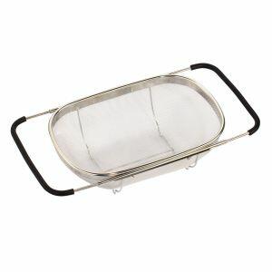 Cesto para Vegetais 34x24x10,5cm Inox Casa&Ideia
