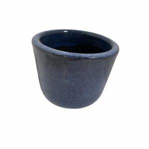 Cachepô Cerâmico Morumby N1 Azul Pacífico Fascino