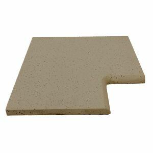 Borda Boleada Canto 90º Via Acqua Amber 60x60x2 Cimentíssimo