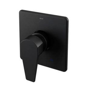 Acabamento Monocomando para Chuveiro e Ducha 1/2" Lift Preto Onix Docol