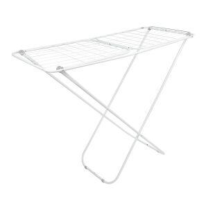 Varal de Chão Reforçado Com Abas Cinza e Branco Casa&ideia