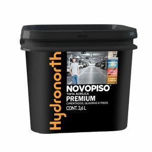 Tinta 3,6L Novopiso Grafite Fosco Hydronorth