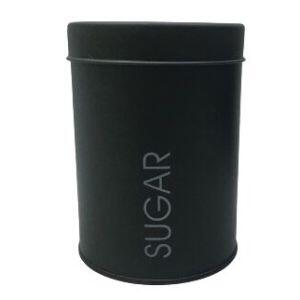 Pote de Açúcar Slim Metal Preto Casa&Ideia