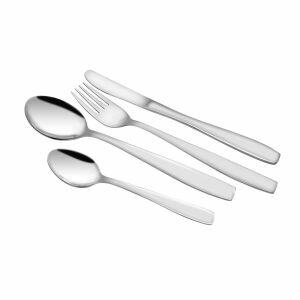 Faqueiro Luxemburgo Inox 16 Peças Cromado Casa&Ideia Faqueiro Luxemburgo Inox 16 Peças Cromado Casa&Ideia