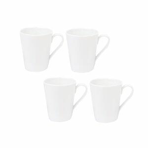 Jogo de Canecas Porcelana 4 Peças 310ml Casa&Ideia