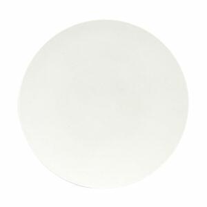 Prato de Porcelana Raso 27cm Branco Casa&Ideia