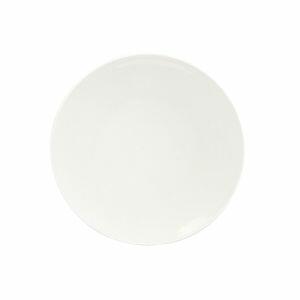 Prato de Porcelana para Lanche 21cm Branco Casa&Ideia
