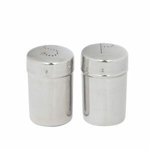 Saleiro Pimenteiro 2 Peças Inox Casa&Ideia