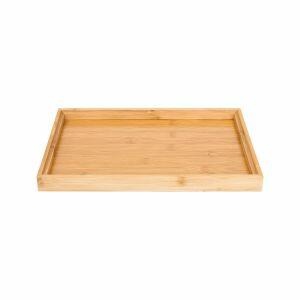 Bandeja Retangular Bambu 33x22cm Casa&Ideia Bandeja Retangular Bambu 33x22cm Casa&Ideia