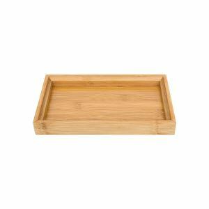 Bandeja Retangular Bambu 22x13cm Casa&Ideia Bandeja Retangular Bambu 22x13cm Casa&Ideia