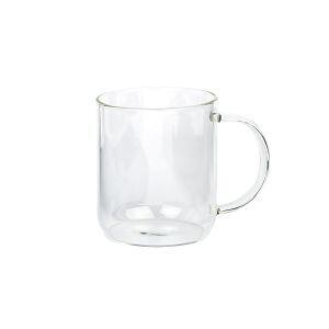 Caneca Boro Clear 450ml Transparente  Casa&Ideia