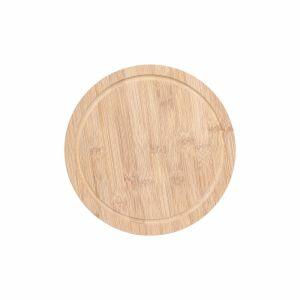 Tabua de Cozinha Redonda Bambu 25cm Casa&Ideia Tabua de Cozinha Redonda Bambu 25cm Casa&Ideia