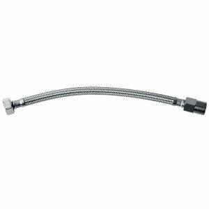 Engate Flexível Trancado com Canopla Cromado 40 cm Incepa Engate Flexível Trancado com Canopla Cromado 40 cm Incepa
