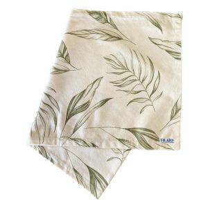 Trilho de Mesa 0,39x1,40m Palmeira Verde Mili Filato Home