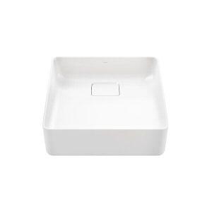 Cuba para Banheiro de Apoio Flow Quadrada Branco 40cm x 40cm Docol