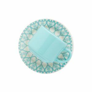 Jogo de Jantar 20 Peças Mandala Azul e Branco Oxford Jogo de Jantar 20 Peças Mandala Azul e Branco Oxford