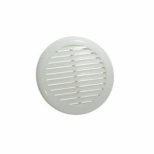 Grade Plástica de Encaixe sem Tela Redonda 15cm Branca Distak