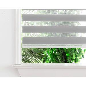Persiana Double Vision Sunny 1,20L X 1,60A Cinza