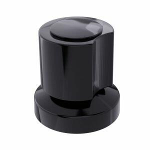 Acabamento para Registro C40 1/2" Preto Blukit