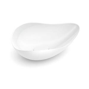 Cuba para Banheiro de Apoio Oval Ruy Ohtake 54X37 Branca Roca