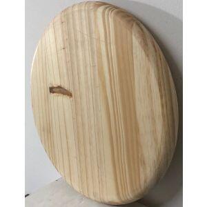 Tampo de Pinus 2,5x30,4x30,4cm Natural Pro Forma Tampo de Pinus 2,5x30,4x30,4cm Natural Pro Forma