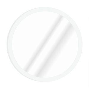 Espelho Redondo 40cm Branco Diagonal