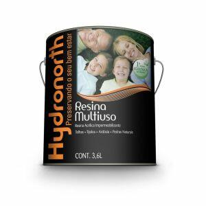 Resina Acrílica Multiuso 3,6L Incolor Hydronorth