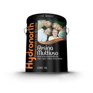 Resina Acrílica Multiuso 18L Incolor Hydronorth