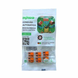 Conector de Emenda 32A 2 Polos Flowpack Wago