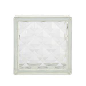 Tijolo Vidro 19x19x8cm Jewel Clear Incolor Vitraltec Tijolo Vidro 19x19x8cm Jewel Clear Incolor Vitraltec