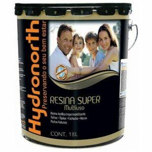 Resina Acrílica Super 18L Incolor Hydronorth