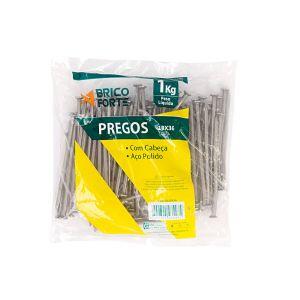 Prego com Cabeça Polido 1kg 19x36 Brico Forte Prego com Cabeça Polido 1kg 19x36 Brico Forte