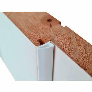 Protetor de Borracha para Porta 5792 5MTS Branco Belledoor