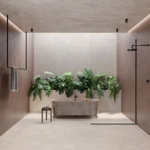 Porcelanato Pro Concrete Cinza Retificado Externo 90x90 Incepa