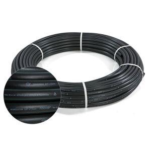 Mangueira para Água 1/2"x1,5mm Preto/verde 100m Fischer Mangueira para Água 1/2"x1,5mm Preto/verde 100m Fischer