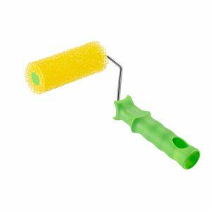 Rolo Para Textura Fina 9,0cm Amarelo Condor Pincéis