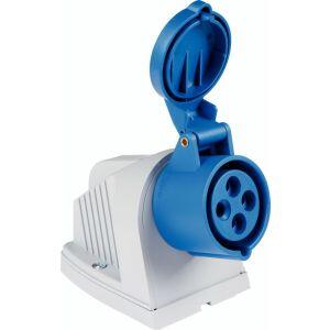 Tomada Sobrepor Industrial 32a 3p+t 220-250v 9h Azul Tramontina