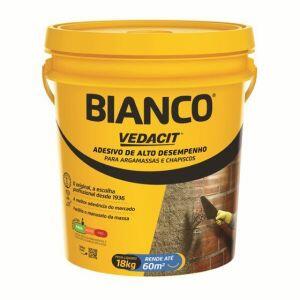 Adesivo para Argamassa e Chapisco Bianco 18kg Vedacit Adesivo para Argamassa e Chapisco Bianco 18kg Vedacit